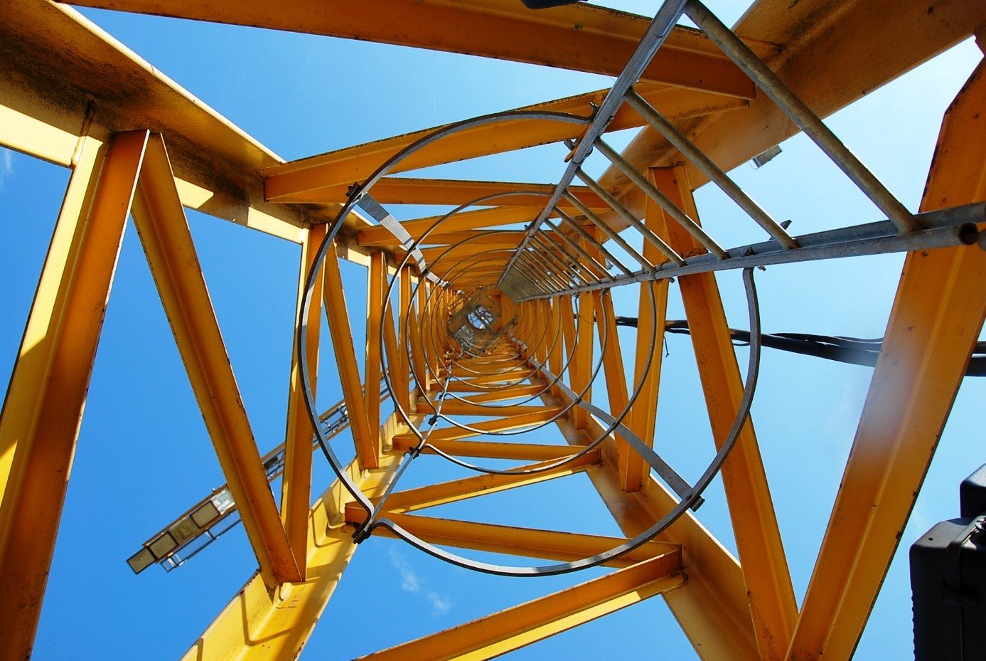 Grue sur un chantier S.A. Pinon
