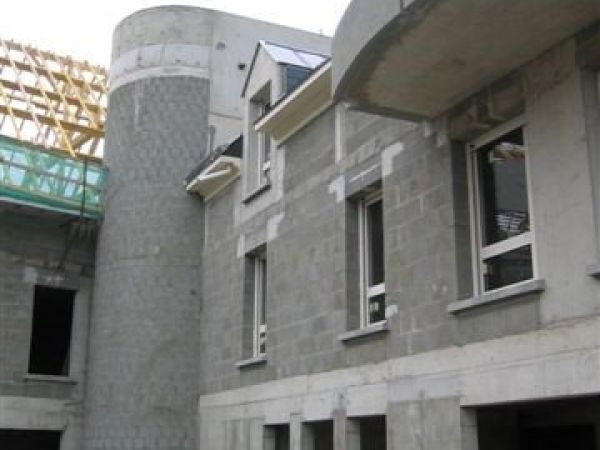 Structure courbe – gros œuvre, S.A. Pinon